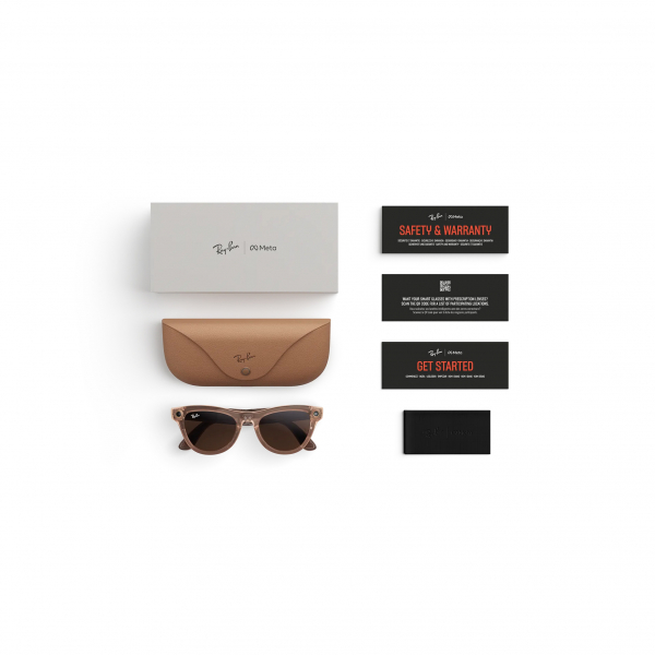 Ray-Ban Meta Skyler Ak�ll� G�zl�k(Shiny Peach)(Gen2)