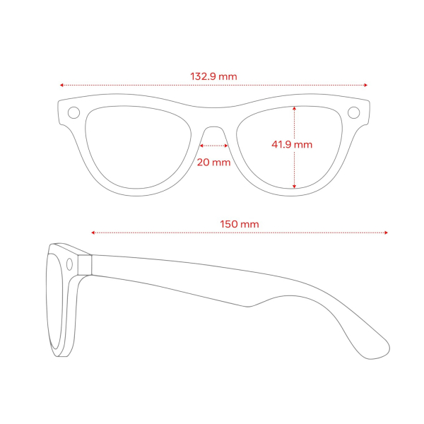Ray-Ban Meta Skyler Gen2 Ak�ll� G�zl�k-Parlak �effaf �eftali/Transitions Kahverengi Lensler