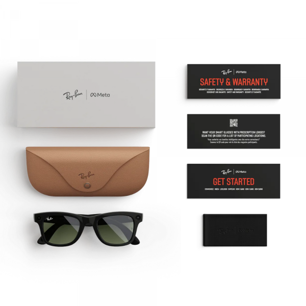 Ray-Ban Meta Wayfarer Akll Gzlk (ShinyBlack)(Gen2)