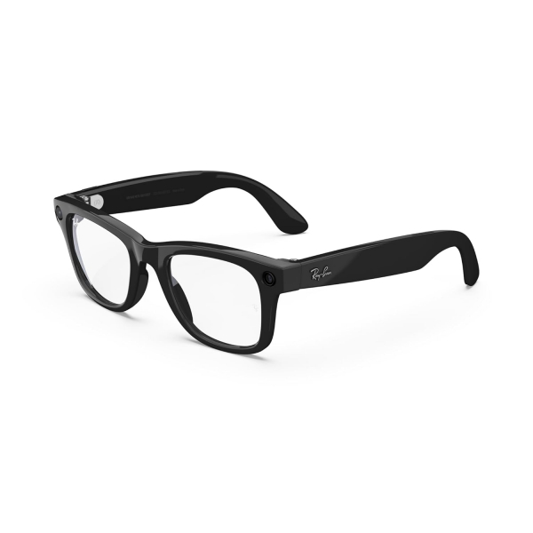 Ray-Ban Meta Wayfarer Ak�ll� G�zl�k (Gen 1, Standart)-Shiny Black/Clear
