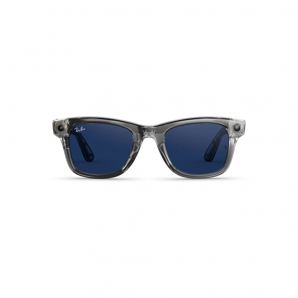 Ray-Ban Meta Wayfarer Ak�ll� G�zl�k (Shiny Grey, Large)