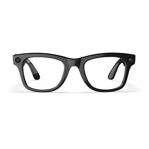Ray-Ban Meta Wayfarer Gen1 Ak�ll� G�zl�k (Large)-Parlak Siyah/�effaf Lensler