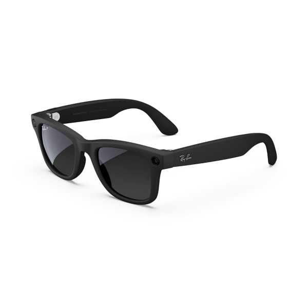 Ray-Ban Meta Wayfarer Gen1 Ak�ll� G�zl�k (Standart)-Mat Siyah/Polarize Gradyan Grafit Lensler