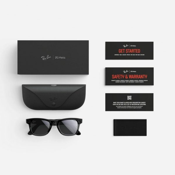 Ray-Ban Meta Wayfarer Akll Gzlk (Transparent Black)