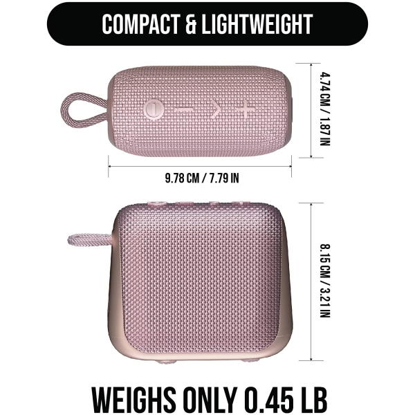 Raycon The Everyday Bluetooth Hoparlr-Rose Gold