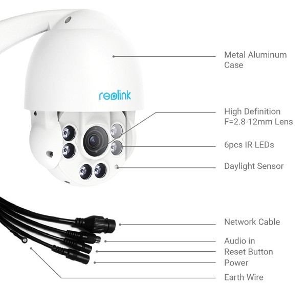 Reolink PTZ RLC-423 G�venlik Kameras�