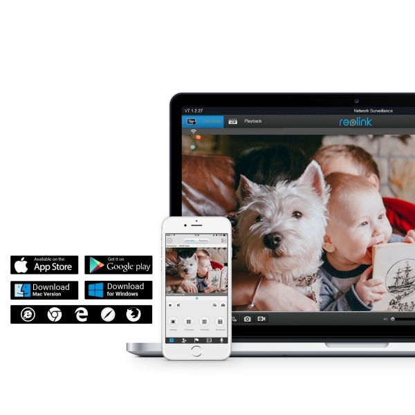 Reolink PTZ RLC-423 G�venlik Kameras�