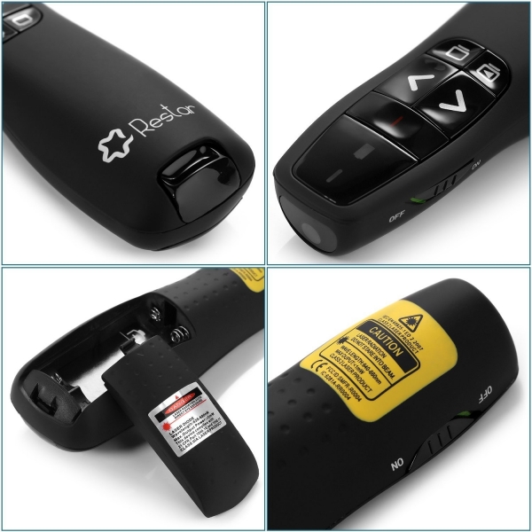 Restar LP0007 Kablosuz USB PowerPoint Sunum Uzaktan Kumanda