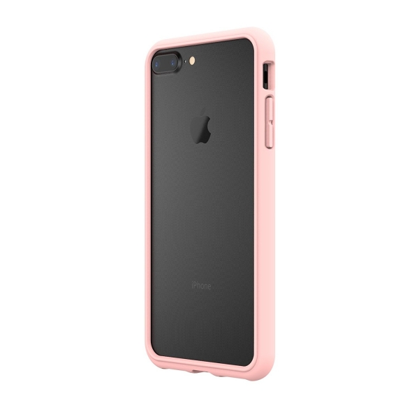 RhinoShield Apple iPhone 7 Plus CrashGuard Bumper Klf (MIL-STD 810G)-Shell Pink