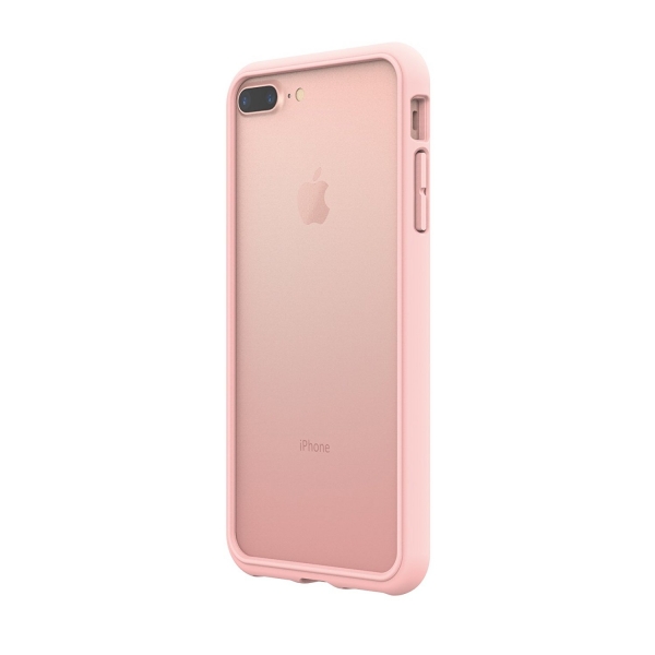 RhinoShield Apple iPhone 7 Plus CrashGuard Bumper Klf (MIL-STD 810G)-Shell Pink
