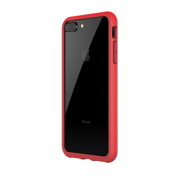 RhinoShield Apple iPhone 7 Plus CrashGuard Bumper Klf (MIL-STD 810G)-Red