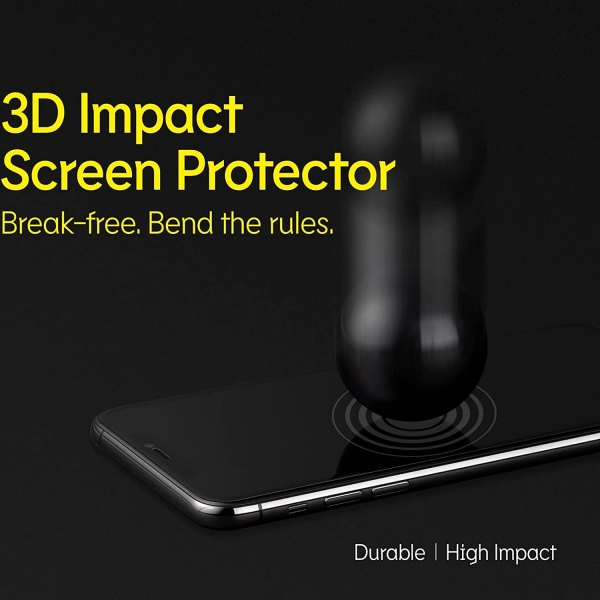 RhinoShield 3D Impact iPhone 14 Plus Privacy Cam Ekran Koruyucu