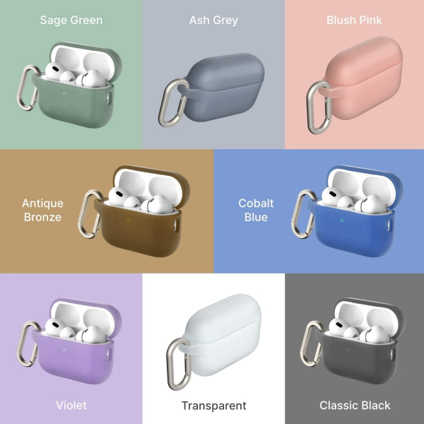 RhinoShield AirPods Pro 2.Nesil Klf-Ash Grey 