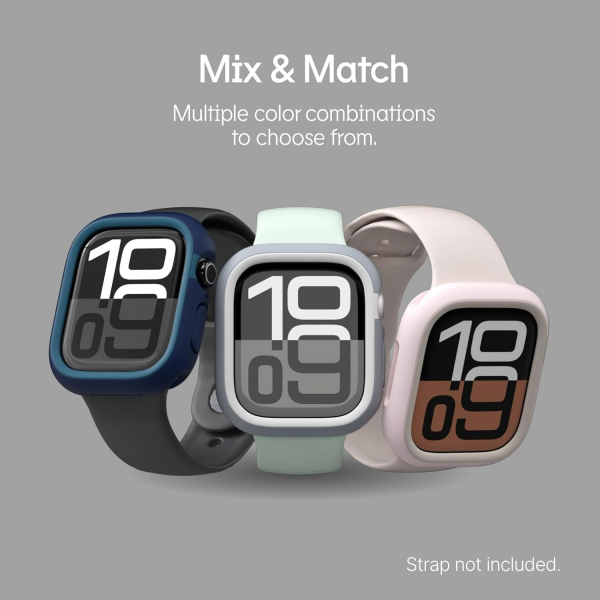 RhinoShield Apple Watch 10 46mm Bumper Klf-Transparent