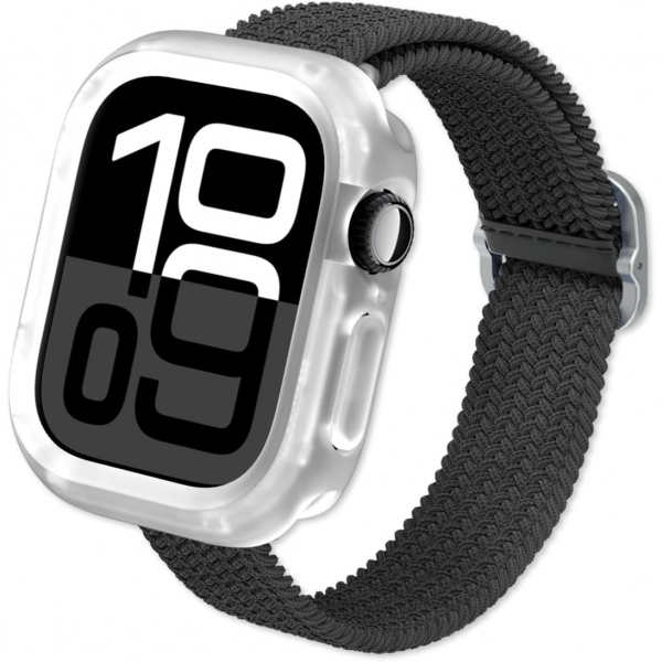 RhinoShield Apple Watch 10 46mm Bumper Klf-Transparent
