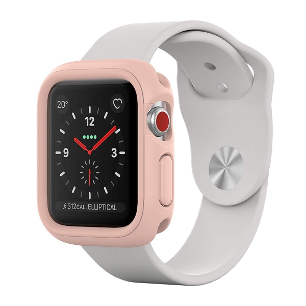 RhinoShield Apple Watch Bumper Klf (38mm)(MIL-STD-810G)-Blush Pink