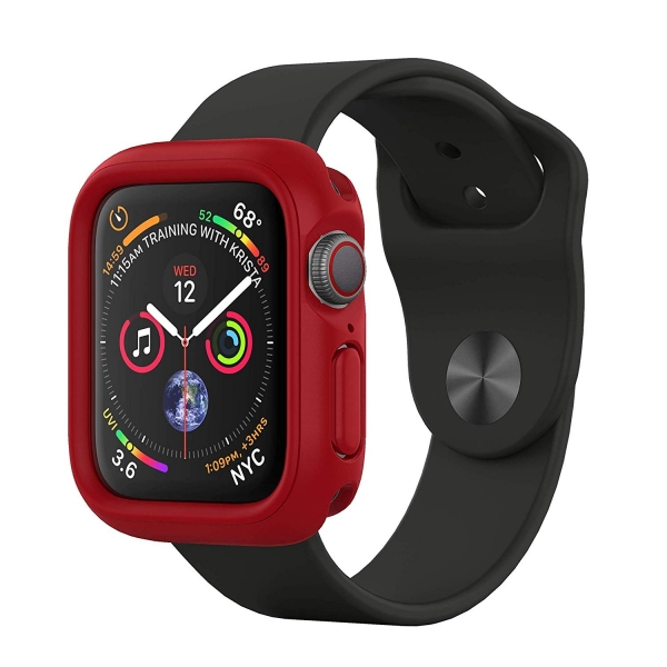 RhinoShield Apple Watch Series 4 Bumper Klf (40mm) (MIL-STD-810G)-Red