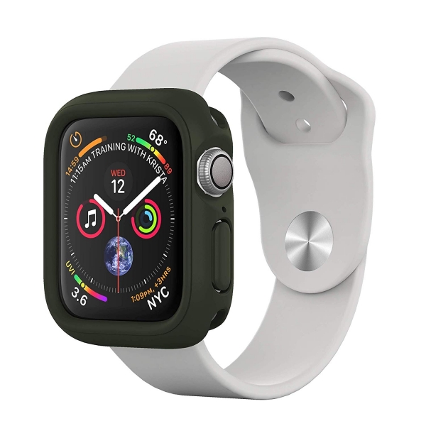 RhinoShield Apple Watch Series 4 Bumper Klf (40mm) (MIL-STD-810G)-Camo Green