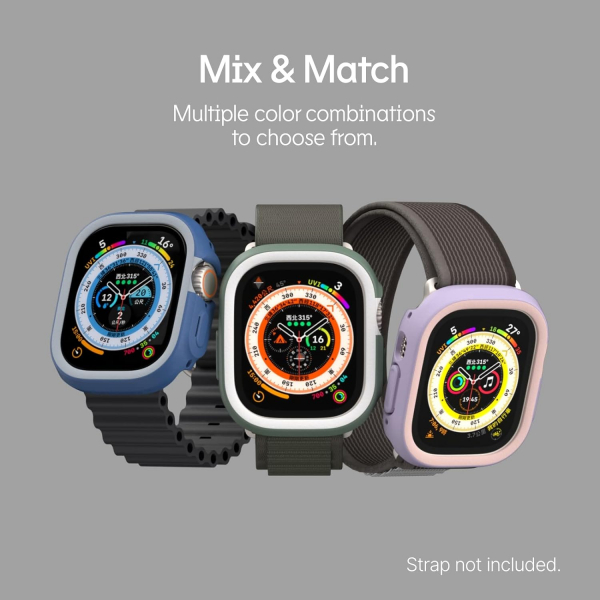 RhinoShield Apple Watch 9 45mm Bumper Klf-Velvet Pink