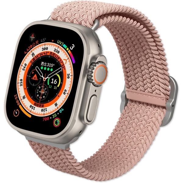 RhinoShield Apple Watch Ultra 8/7/SE Uyumlu Kay(42/44/45/49mm)-Pink