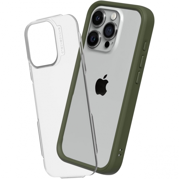 RhinoShield Apple iPhone 15 Pro Mod NX Modular Klf-Camo Green