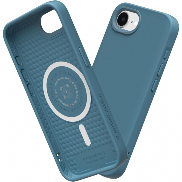 RhinoShield Apple iPhone 16e MagSafe SolidSuit Klf-Ocean Blue
