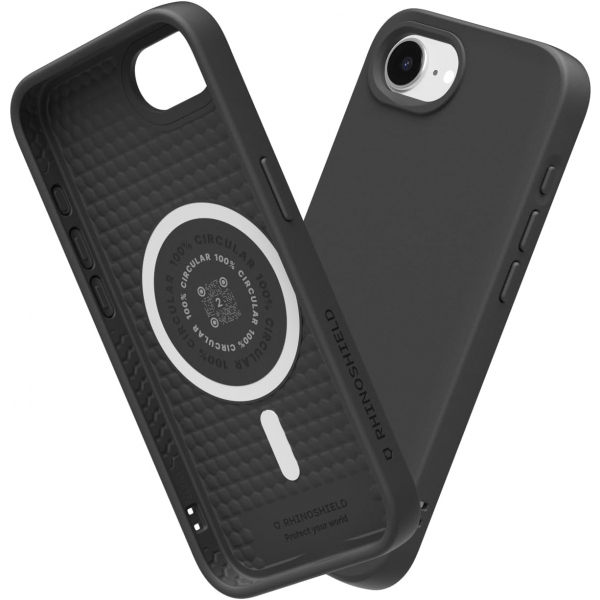 RhinoShield Apple iPhone 16e MagSafe SolidSuit Klf-Classic Black