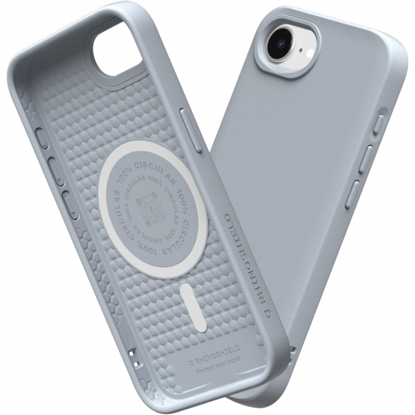 RhinoShield Apple iPhone 16e MagSafe SolidSuit Klf-Ash Grey