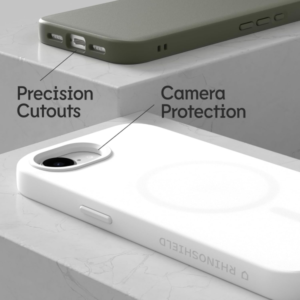 RhinoShield Apple iPhone 16e MagSafe SolidSuit Klf-Ash Grey