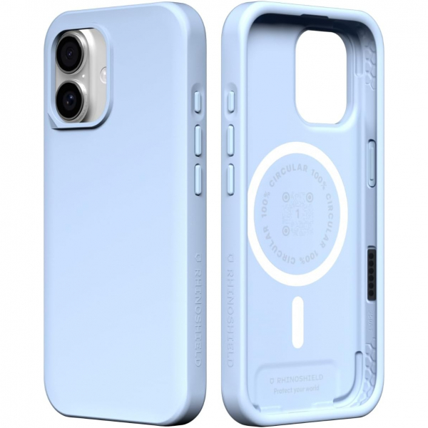 RhinoShield Apple iPhone 17 MagSafe SolidX Klf-Glacier Blue