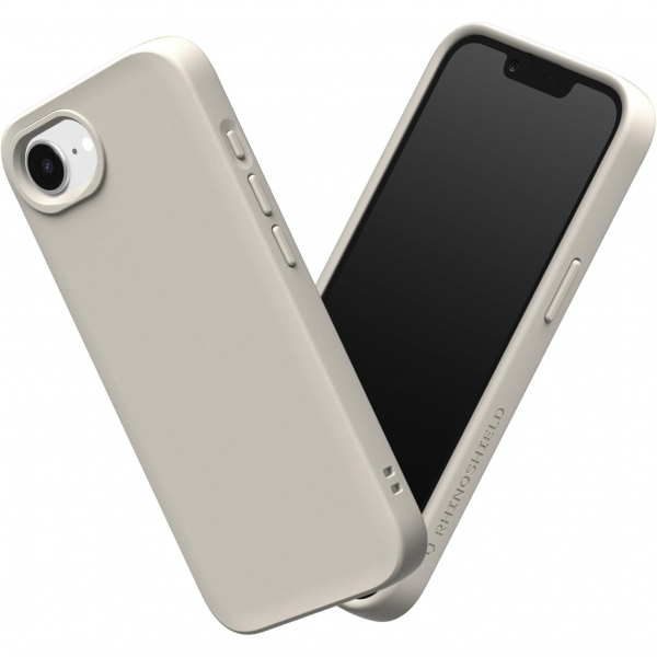 RhinoShield Apple iPhone 16e SolidSuit Klf -Shell Beige
