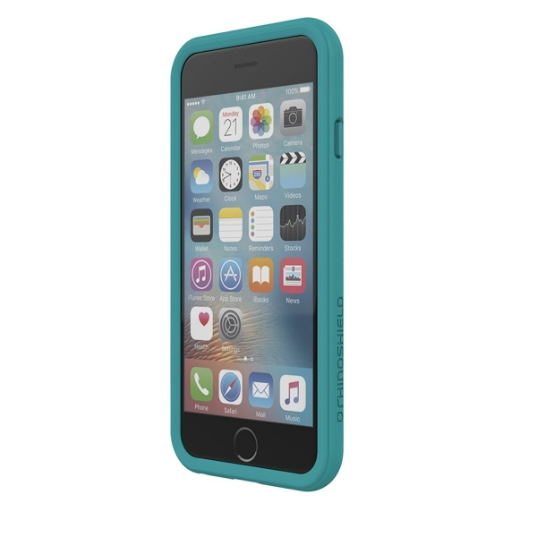 RhinoShield Apple iPhone 6S/6 CrashGuard Bumper Klf (MIL-STD-810G)-Teal Blue
