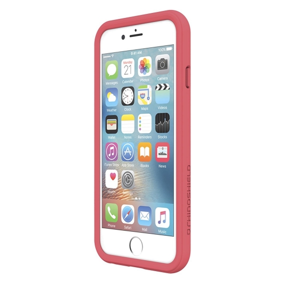 RhinoShield Apple iPhone 6S/6 CrashGuard Bumper Klf (MIL-STD-810G)-Coral Pink