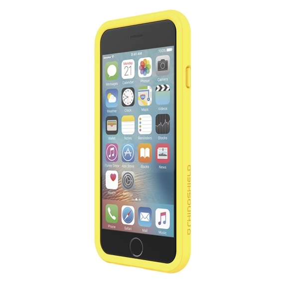 RhinoShield Apple iPhone 6S/6 CrashGuard Bumper Klf (MIL-STD-810G)-Yellow