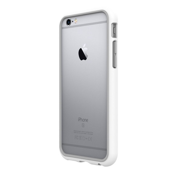 RhinoShield Apple iPhone 6S/6 CrashGuard Bumper Klf (MIL-STD-810G)-White