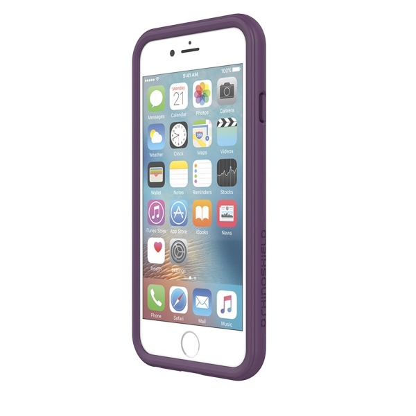 RhinoShield Apple iPhone 6S/6 CrashGuard Bumper Klf (MIL-STD-810G)-Purple