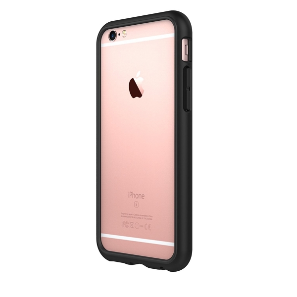 RhinoShield Apple iPhone 6S/6 CrashGuard Bumper Klf (MIL-STD-810G)-Black