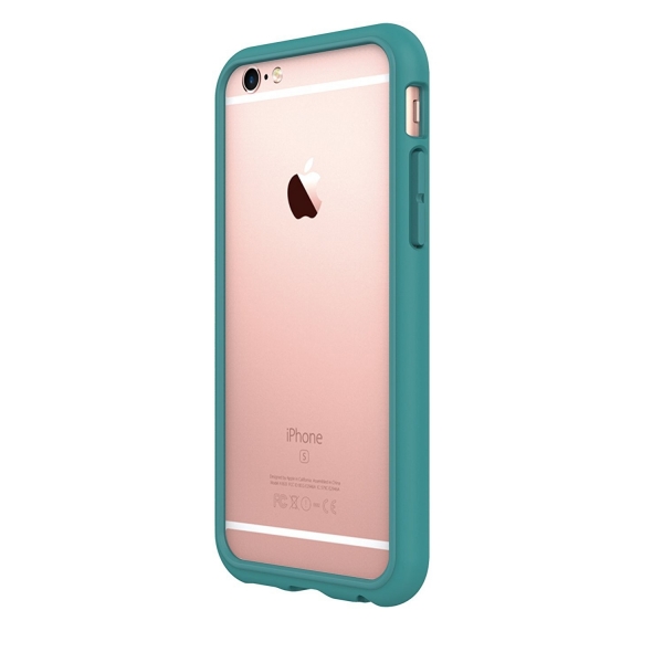RhinoShield Apple iPhone 6S Plus/6 Plus CrashGuard Bumper Klf (MIL-STD-810G)-Teal Blue