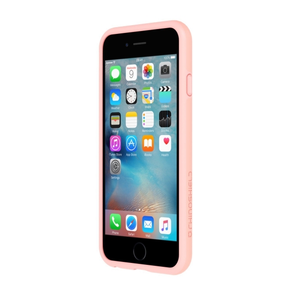 RhinoShield Apple iPhone 6S Plus Ultra nce Kapak Klf (MIL-STD-810G)-Peach Pink