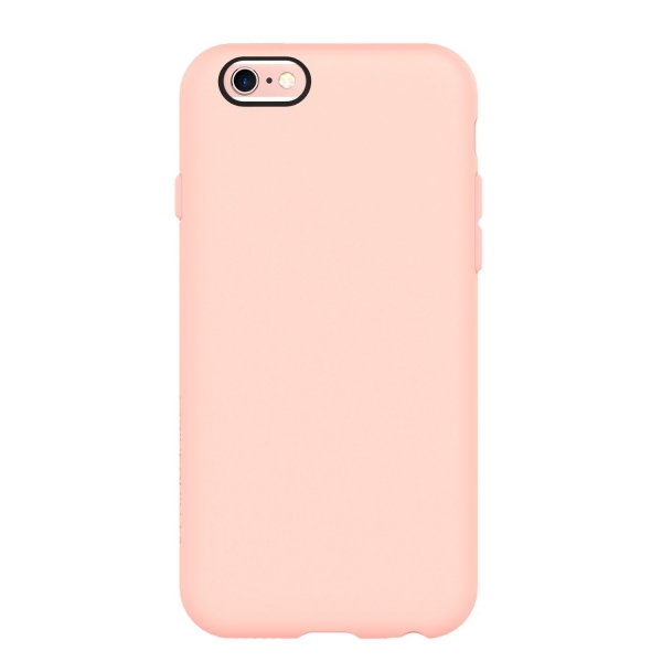 RhinoShield Apple iPhone 6S Plus Ultra nce Kapak Klf (MIL-STD-810G)-Peach Pink