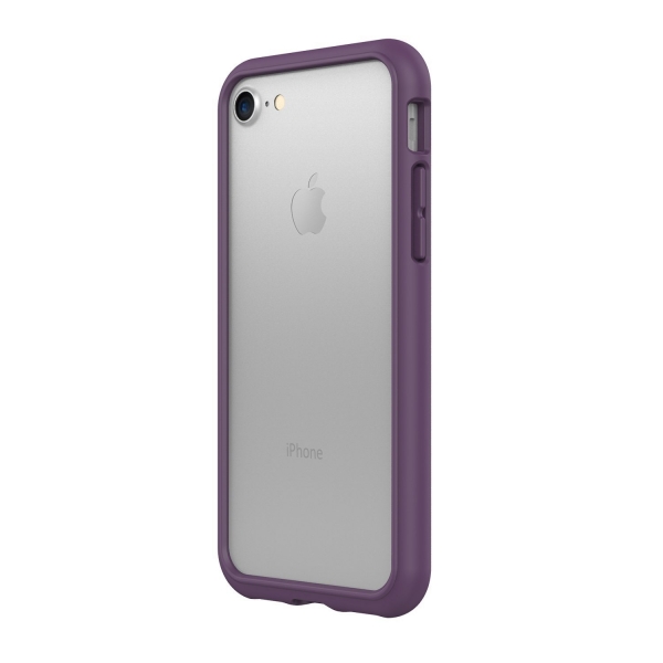 RhinoShield Apple iPhone 7 CrashGuard Bumper Klf (MIL-STD 810G)-Purple