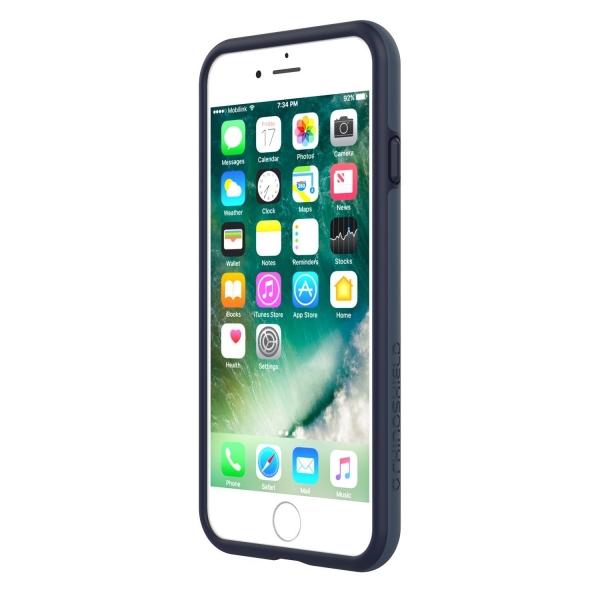RhinoShield Apple iPhone 7 Ultra nce Kapak Klf (MIL-STD-810G)-Dark Blue