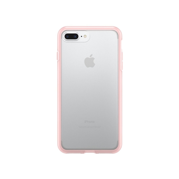 RhinoShield Apple iPhone 7 Plus effaf Kapak Klf (MIL-STD-810G)-Clear Pink