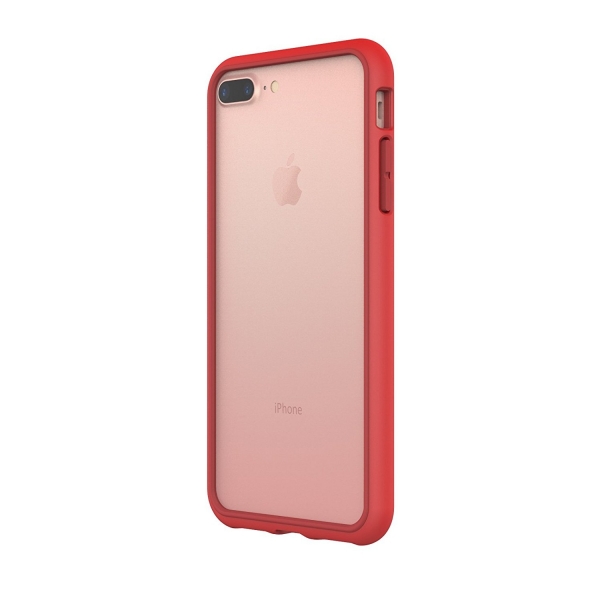 RhinoShield Apple iPhone 7 Plus CrashGuard Bumper Klf (MIL-STD-810G)-Red