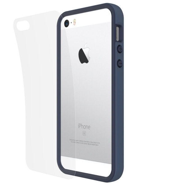 RhinoShield Apple iPhone 5/SE/5S CrashGuard Bumper Klf (MIL-STD-810G)-Black