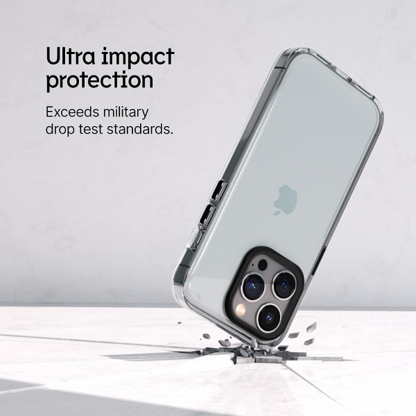 RhinoShield Clear Serisi Apple iPhone 15 Plus Klf (MIL-STD-810G)