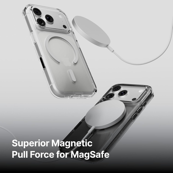 RhinoShield Clear iPhone 18 Pro Max MagSafe K�l�f-Transparent