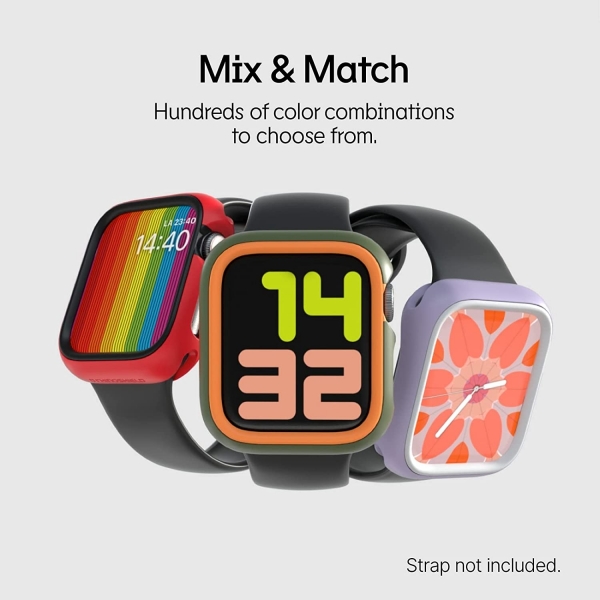 RhinoShield CrashGuard NX Apple Watch 8 Bumper Case 45mm 82207