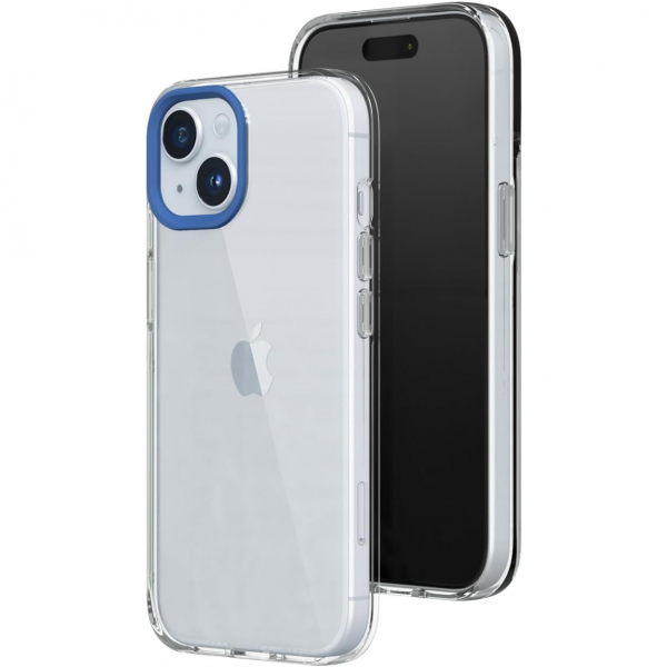 RhinoShield JellyTint iPhone 15 Klf-Clear Cobalt Blue