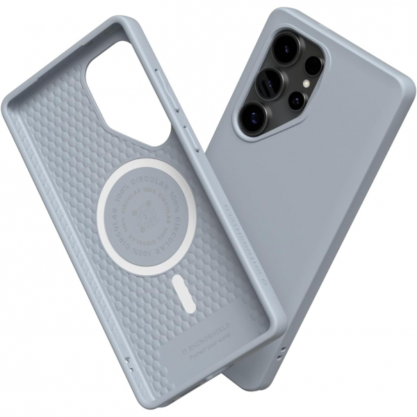 RhinoShield Galaxy S25 Ultra SolidSuit MagSafe Klf -Ash Grey